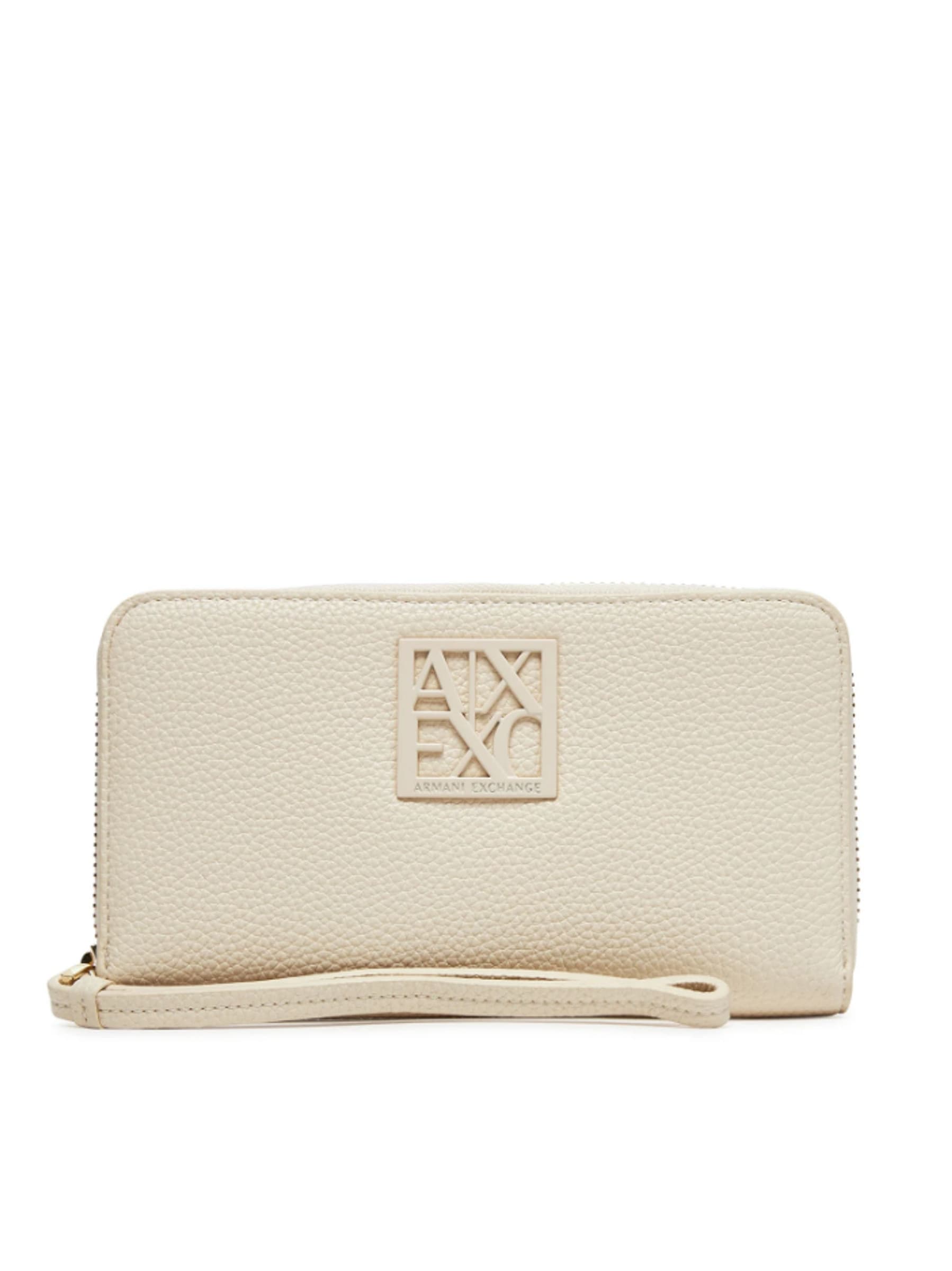 Armani Exchange Portafoglio Donna  XW000361AF11902-U1074 Bianco Sporco - 3