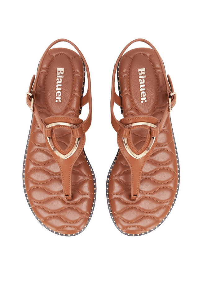 Blauer sandalo donna cognac - 3