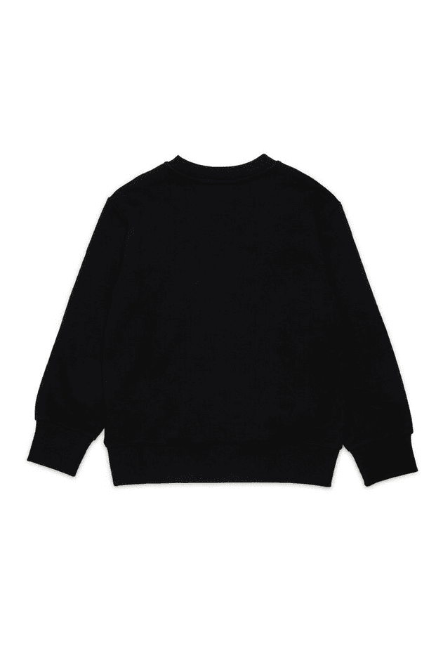 DIESEL felpa con logo stampato bambino nero - 3