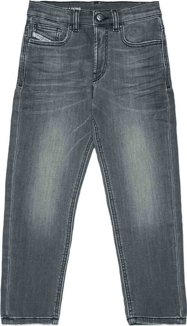 DIESEL jeans bambino denim nero - 5