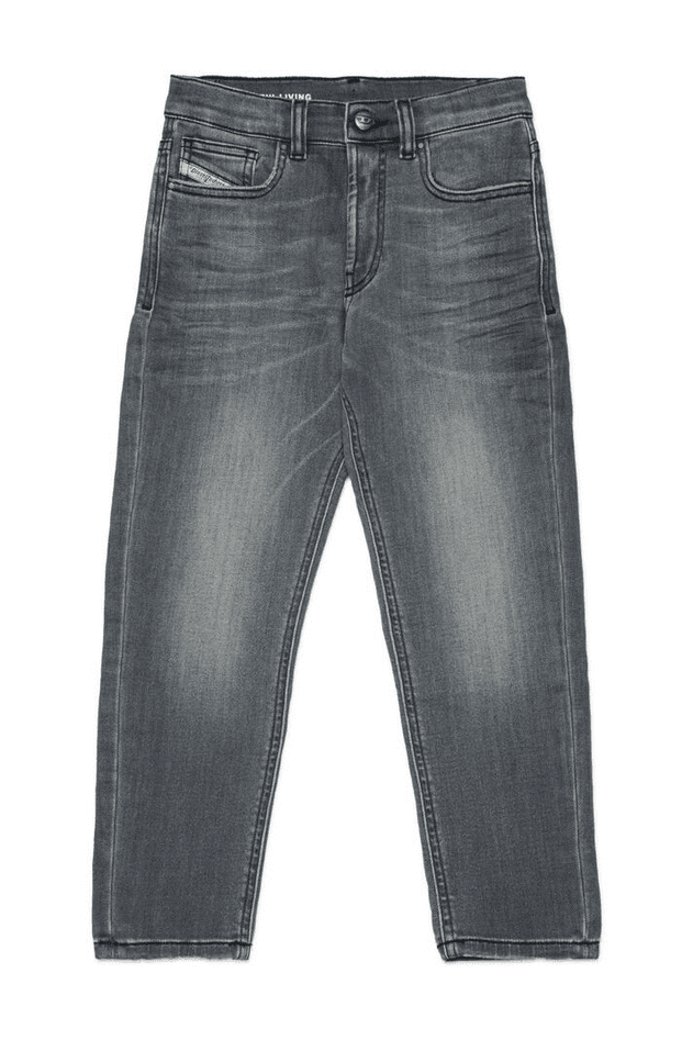 DIESEL jeans bambino denim nero - 5