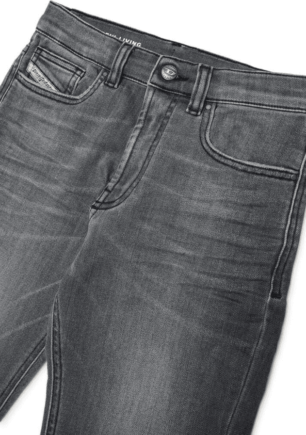 DIESEL jeans bambino denim nero - 2