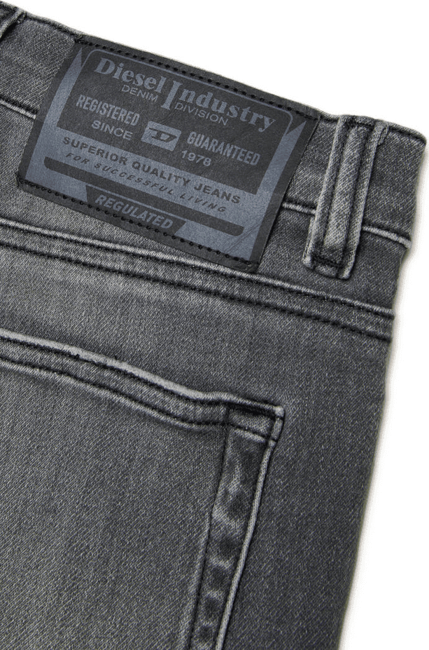 DIESEL jeans bambino denim nero - 4