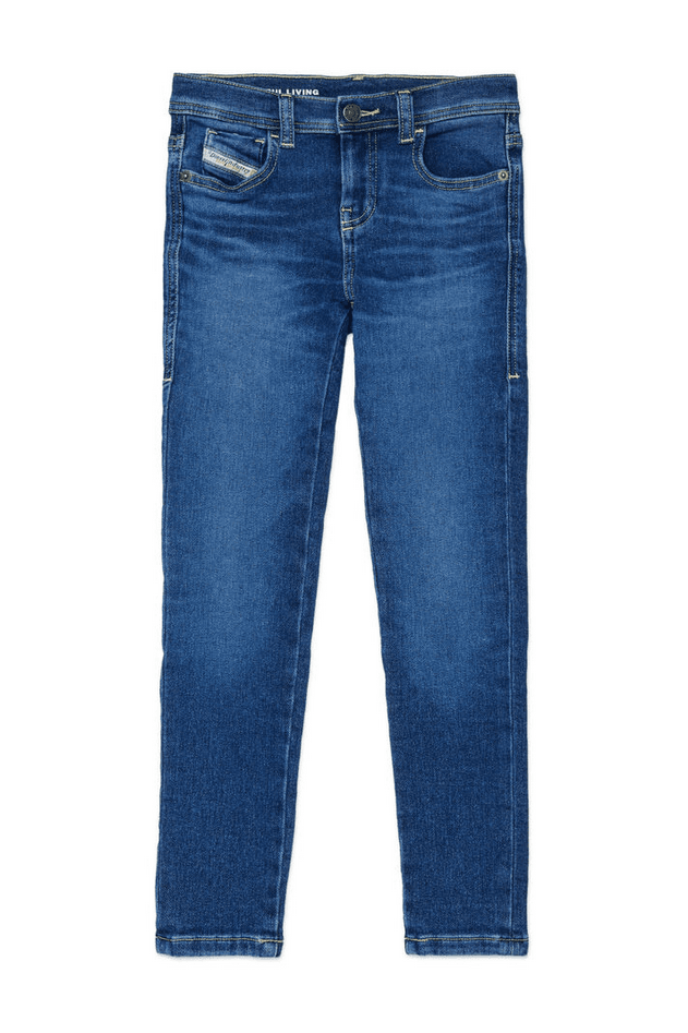 DIESEL jeans skinny bambina blu scuro - 5