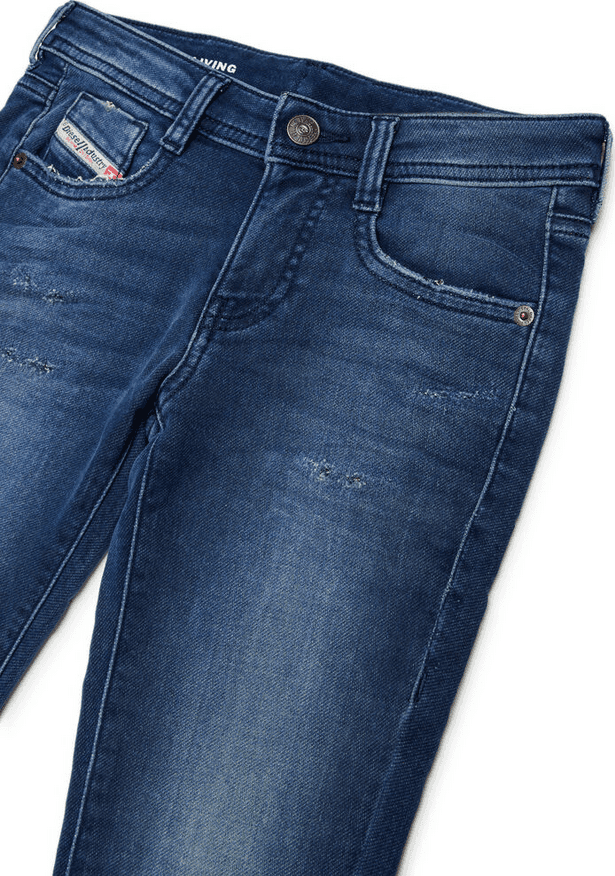 DIESEL jeans bootcut bambina blu scuro - 2