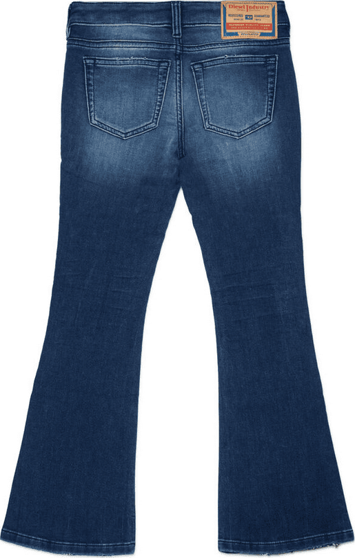 DIESEL jeans bootcut bambina blu scuro - 3