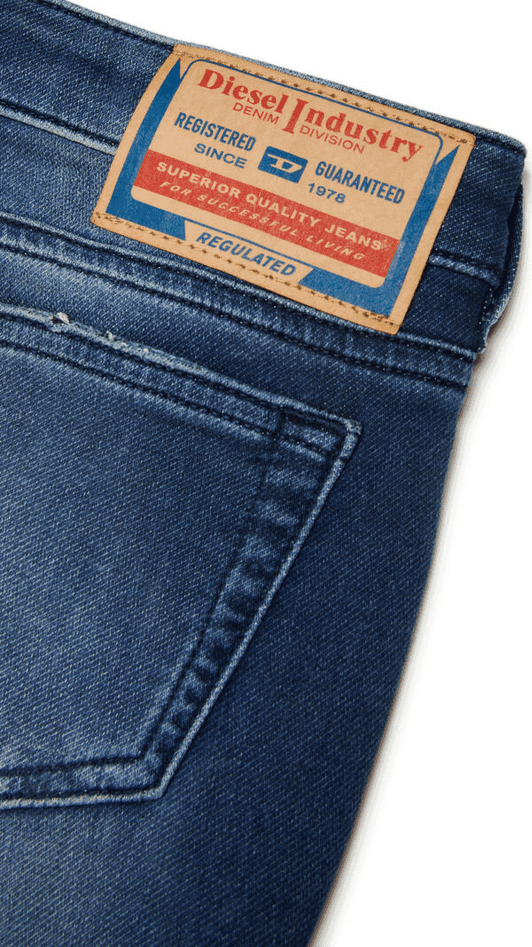 DIESEL jeans bootcut bambina blu scuro - 4