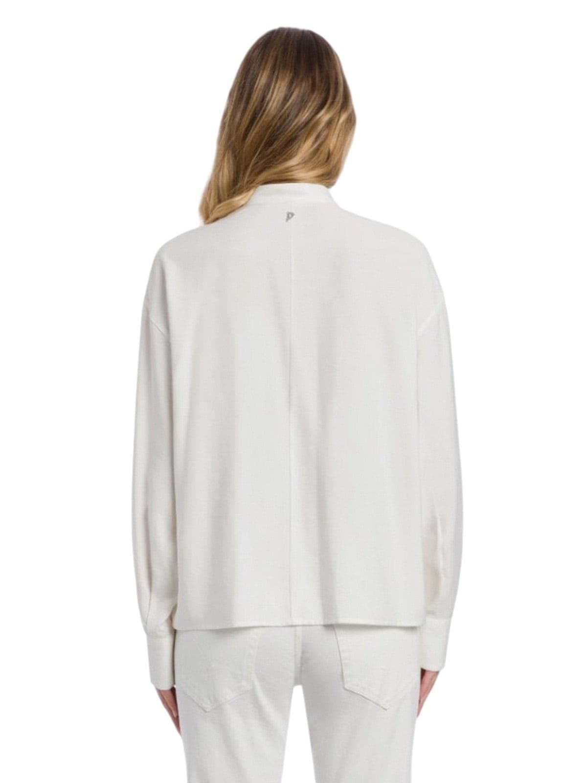 DONDUP camicie donna dondup - camicia in gabardina - bianco - 3