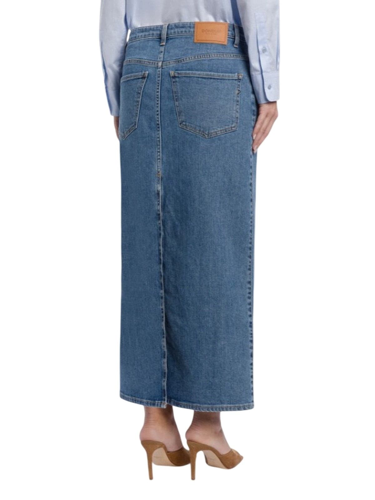 DONDUP gonne casual donna dondup - gonna regular in denim - blu - 3