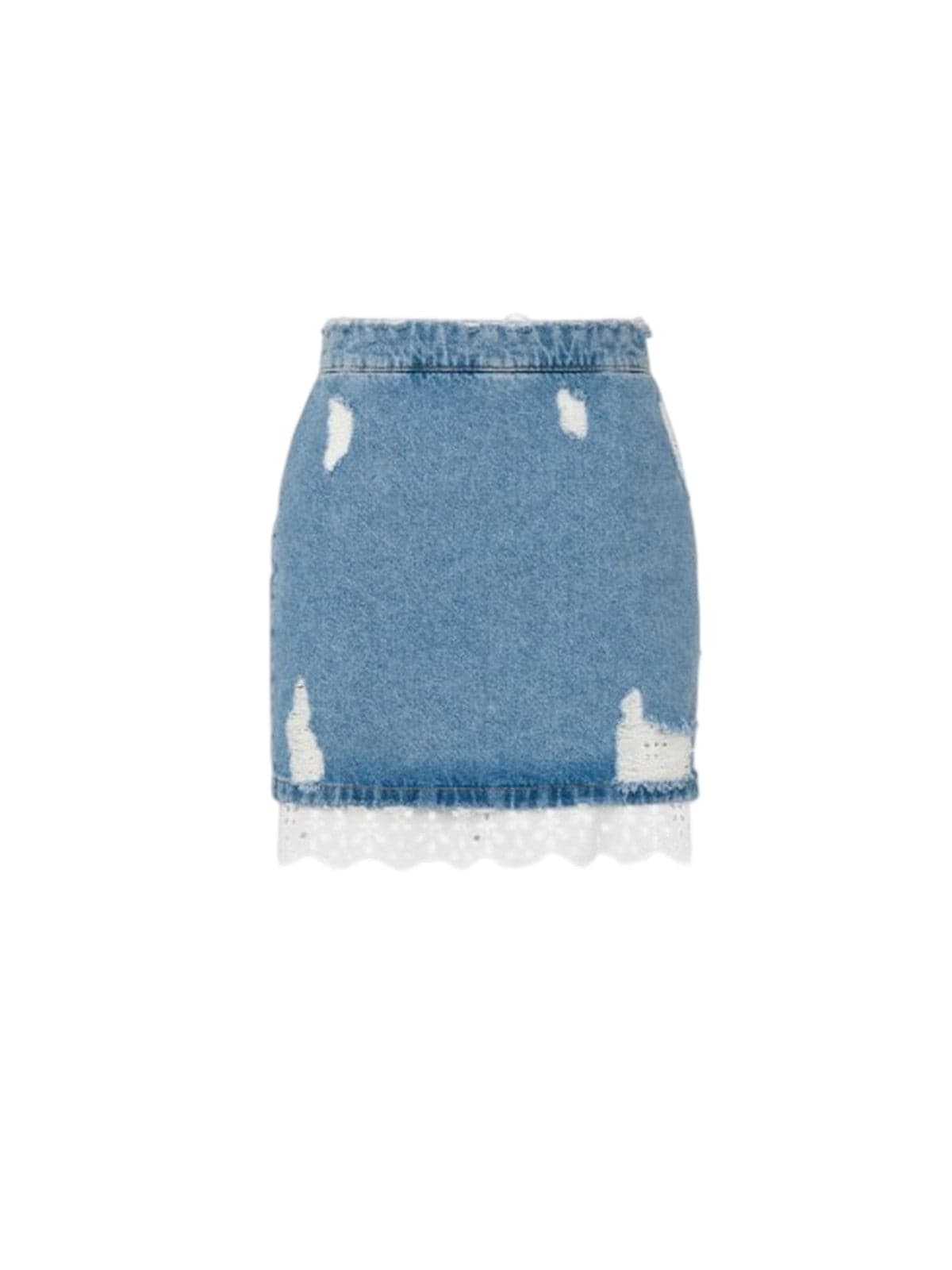 MOSCHINO JEANS gonne casual donna moschino jeans - gonna denim 13.5 oz - azzurro - 5