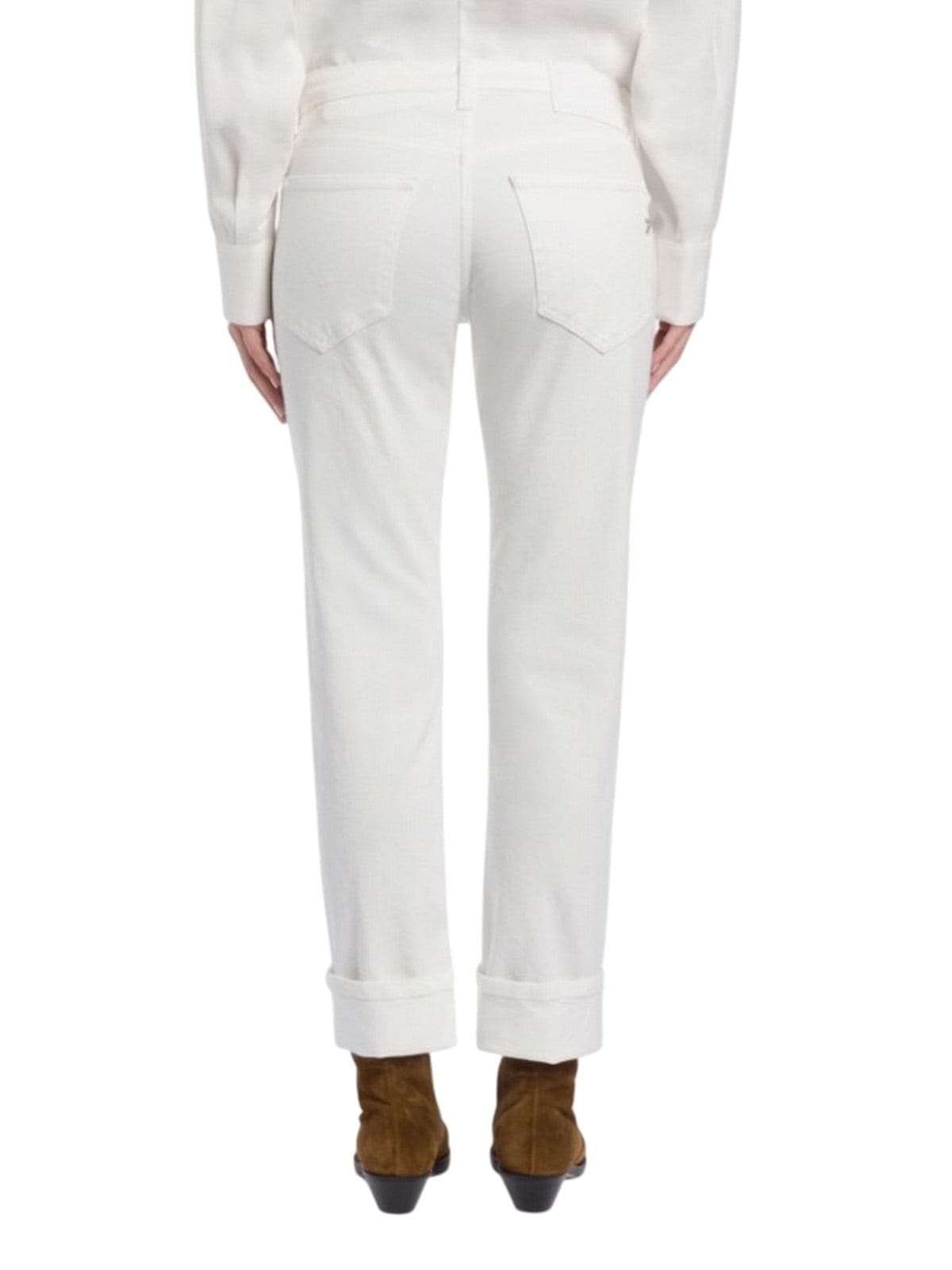 DONDUP jeans donna dondup - jeans 5 tasche superskinny - bianco - 3