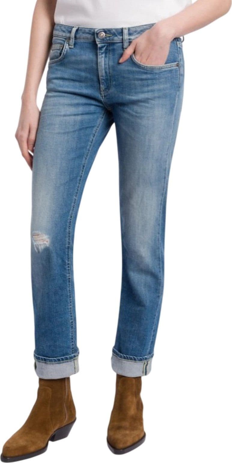 DONDUP jeans donna dondup - jeans 5tasche slim - blu - 2