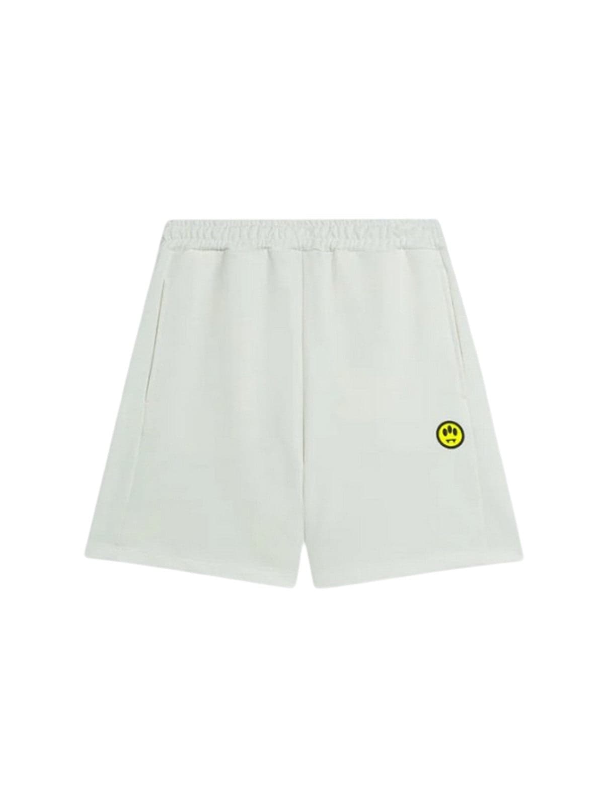 BARROW pantaloncini unisex barrow - sweatshorts - bianco - 5