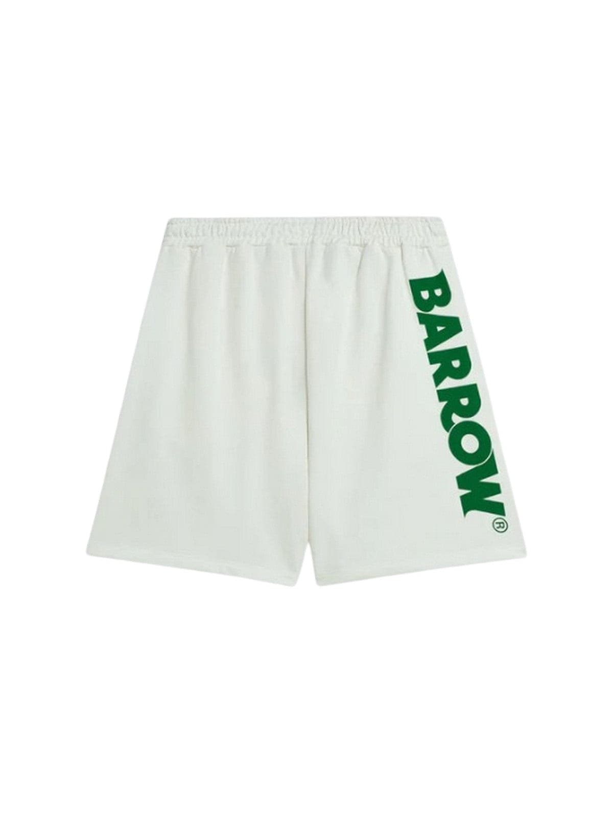 BARROW pantaloncini unisex barrow - sweatshorts - bianco - 2
