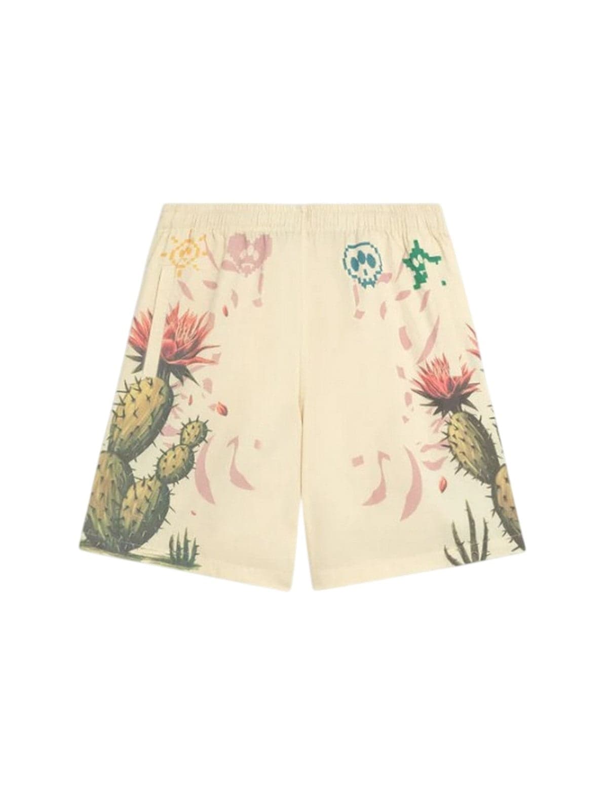 BARROW pantaloncini unisex barrow - popeline shorts - beige - 5