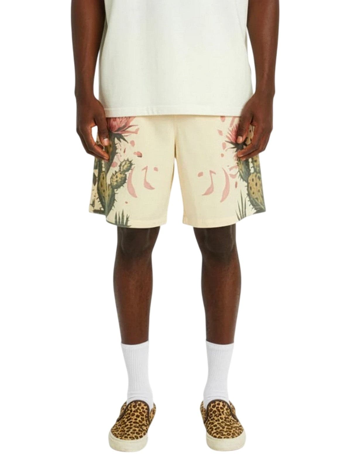 BARROW pantaloncini unisex barrow - popeline shorts - beige - 4