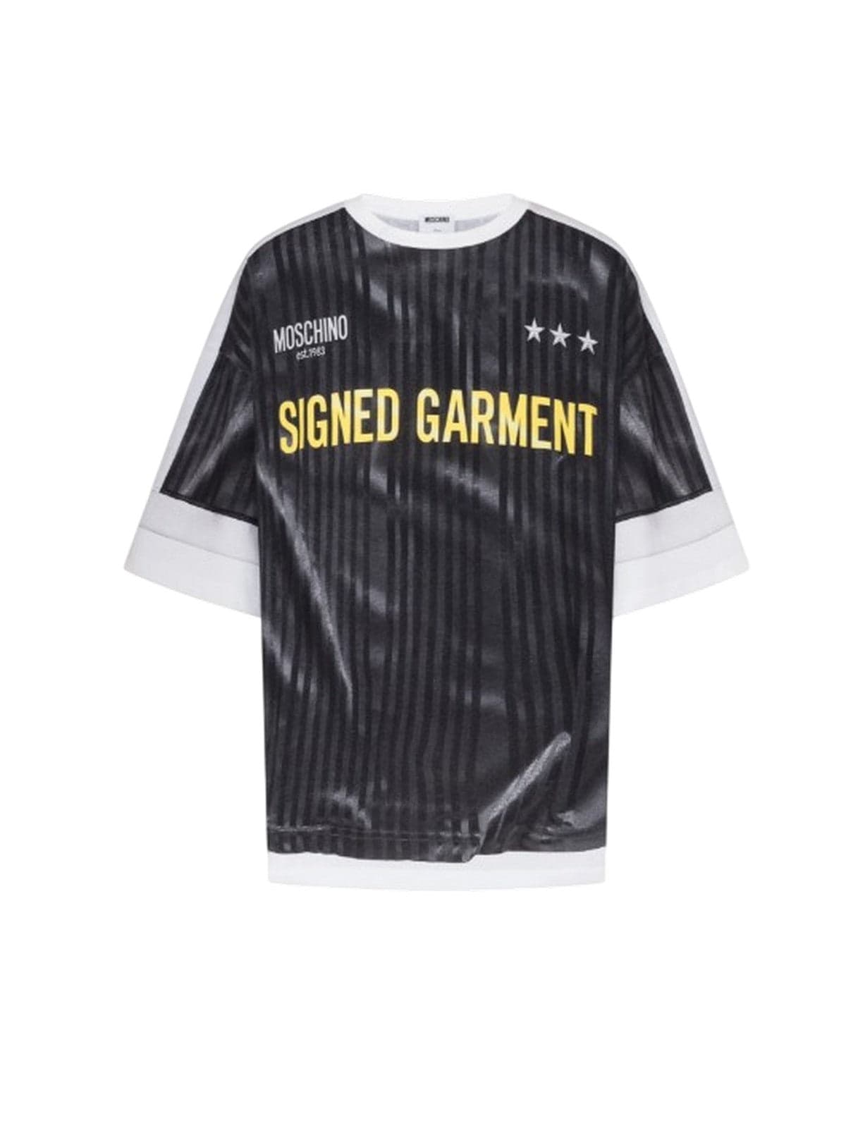 MOSCHINO JEANS t-shirt uomo moschino jeans - t-shirt jersey di cotone organico - n.d. - 5