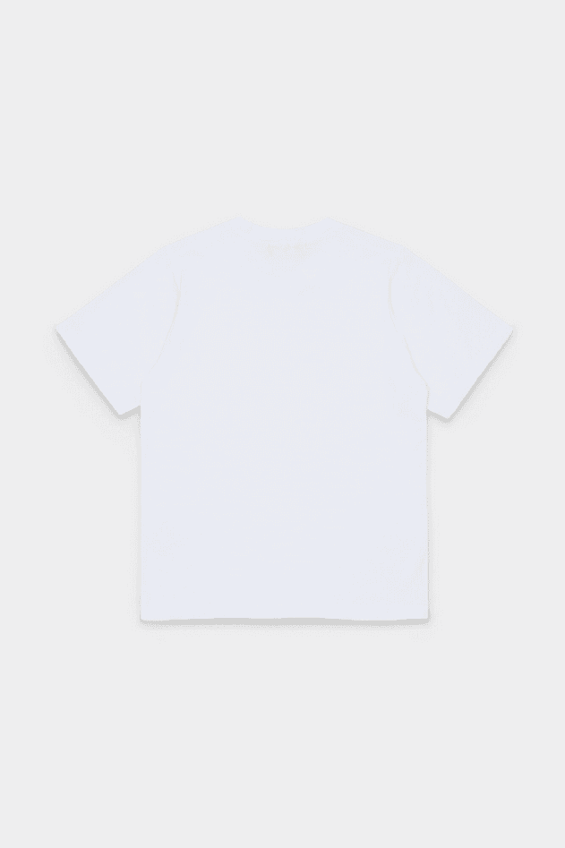 Dsquared t-shirt con ricamo bambino bianco - 4