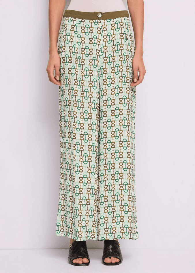 GAUDI pantalone donna verde - 2