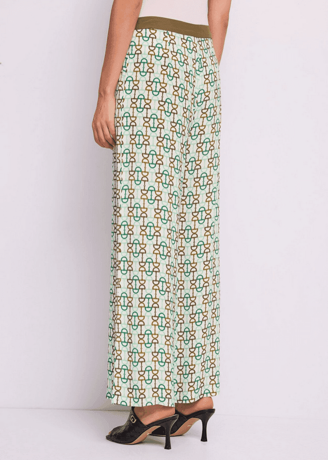GAUDI pantalone donna verde - 5