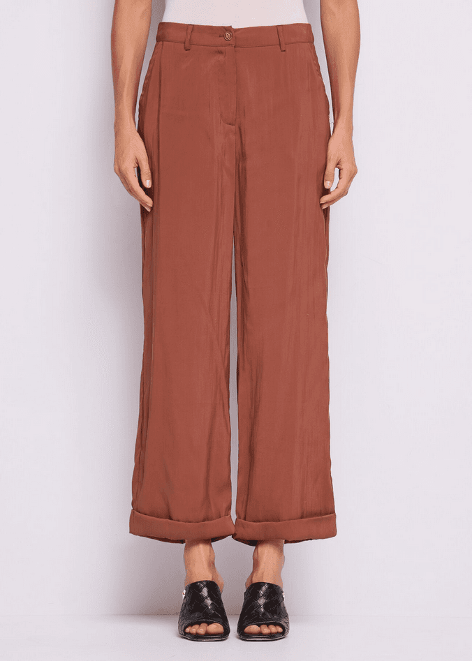 GAUDI pantalone donna marrone - 5