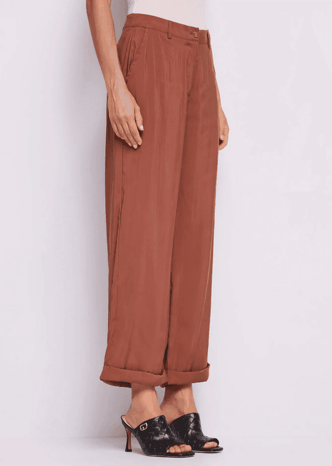 GAUDI pantalone donna marrone - 2