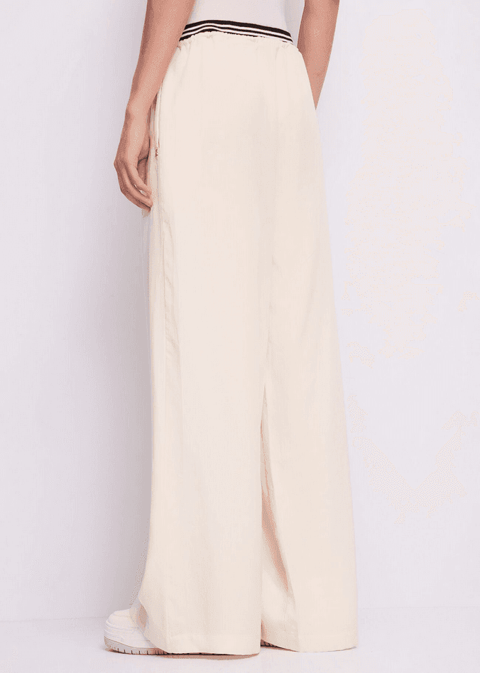 GAUDI pantalone con coulisse donna tofu - 3