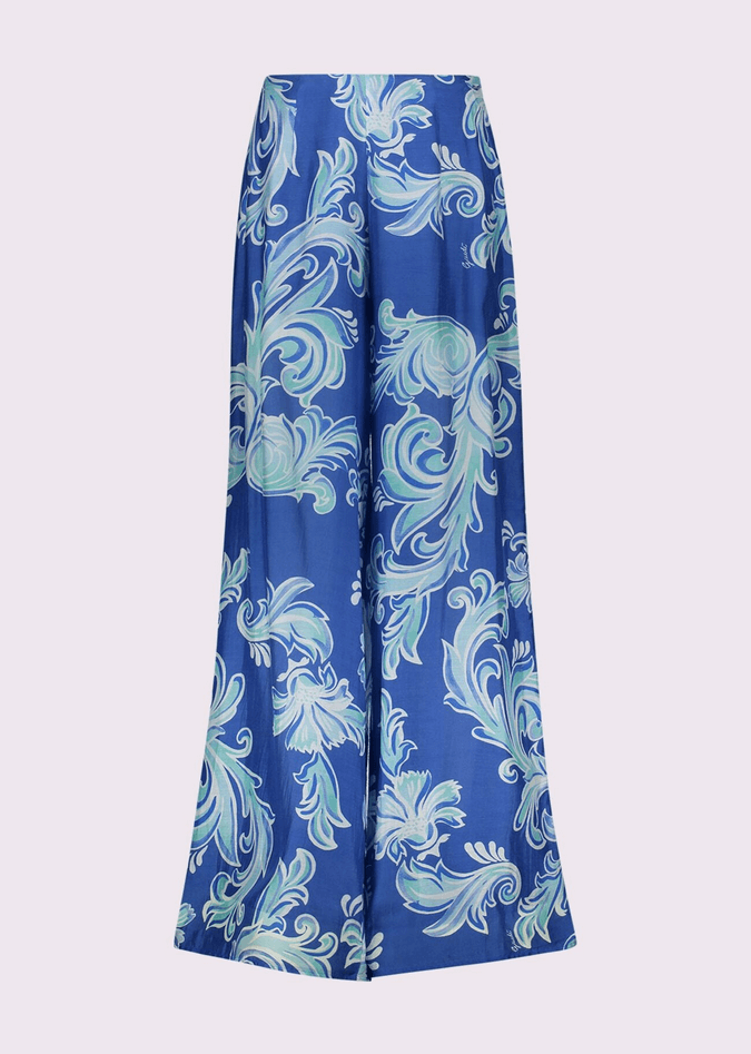 GAUDI pantalone con stampa donna blue - 7
