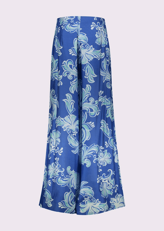 GAUDI pantalone con stampa donna blue - 4
