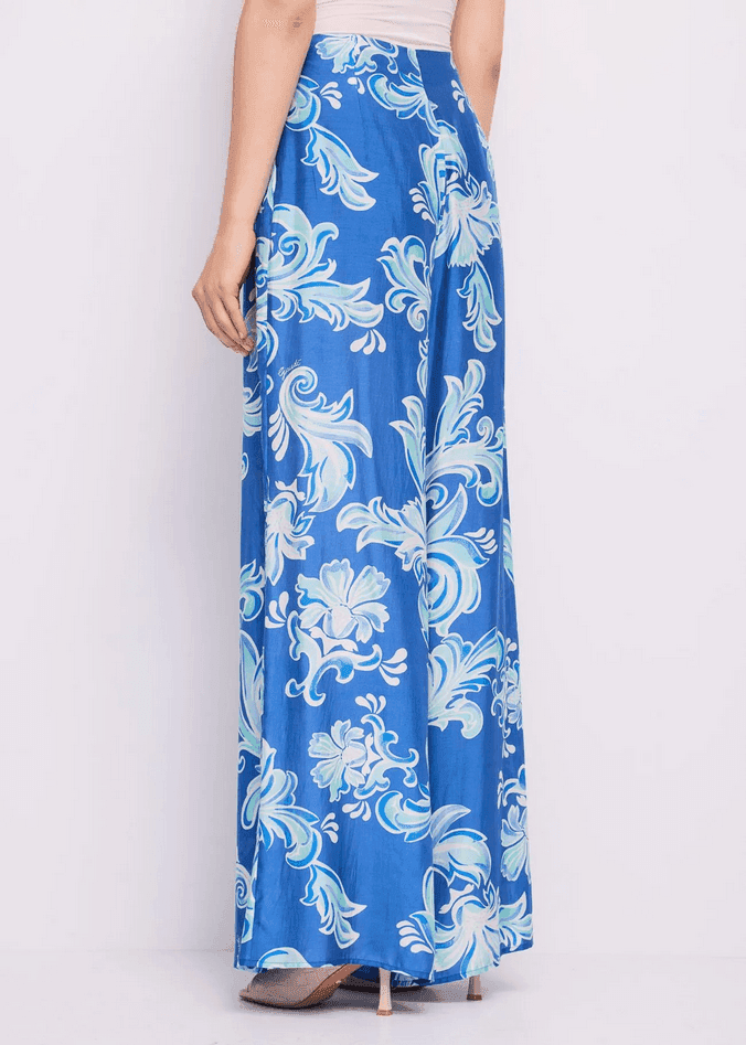 GAUDI pantalone con stampa donna blue - 5