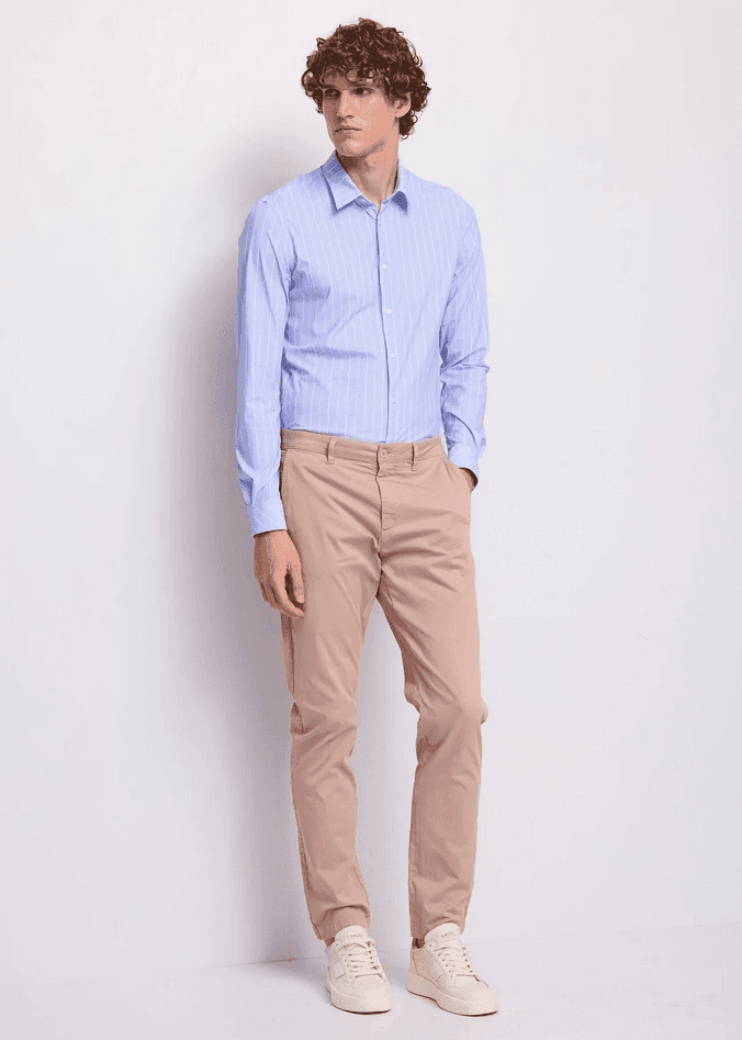 GAUDI pantalone uomo beige - 4