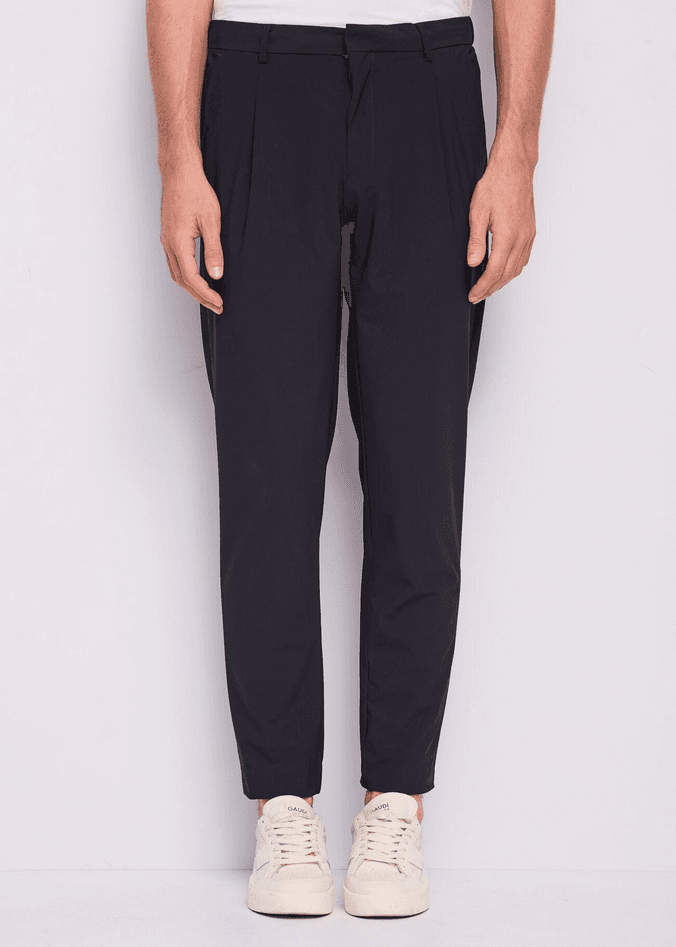 GAUDI pantalone in nylon uomo blu - 5