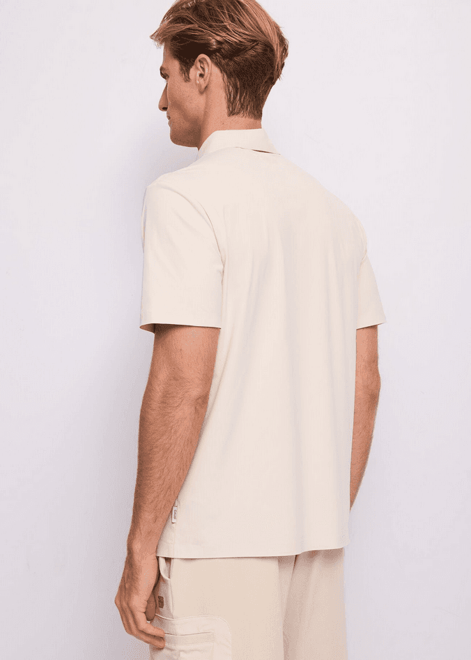 GAUDI polo uomo beige - 3