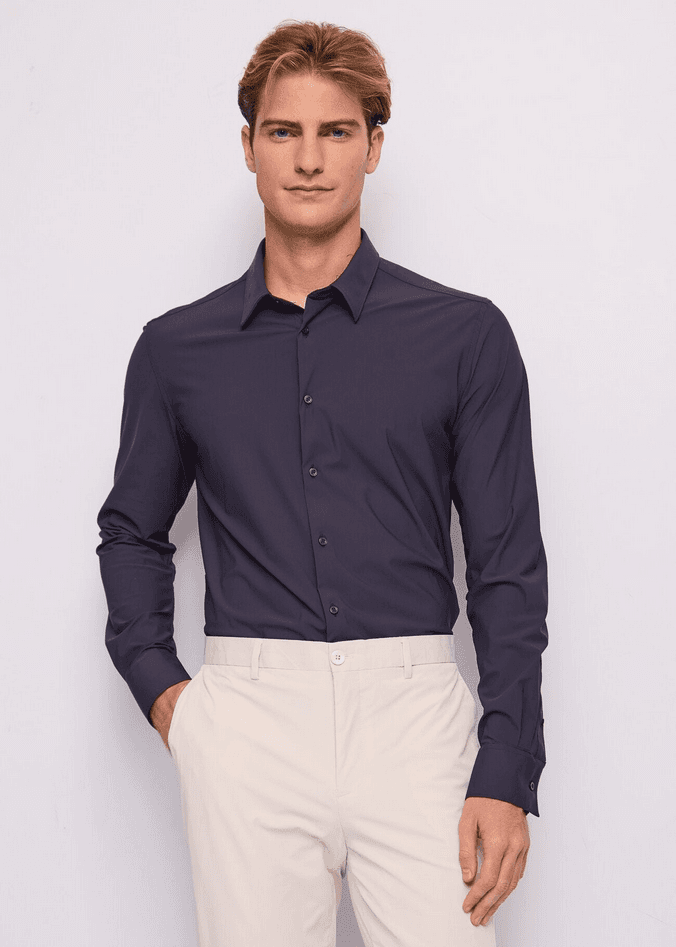 GAUDI camicia uomo blue - 5