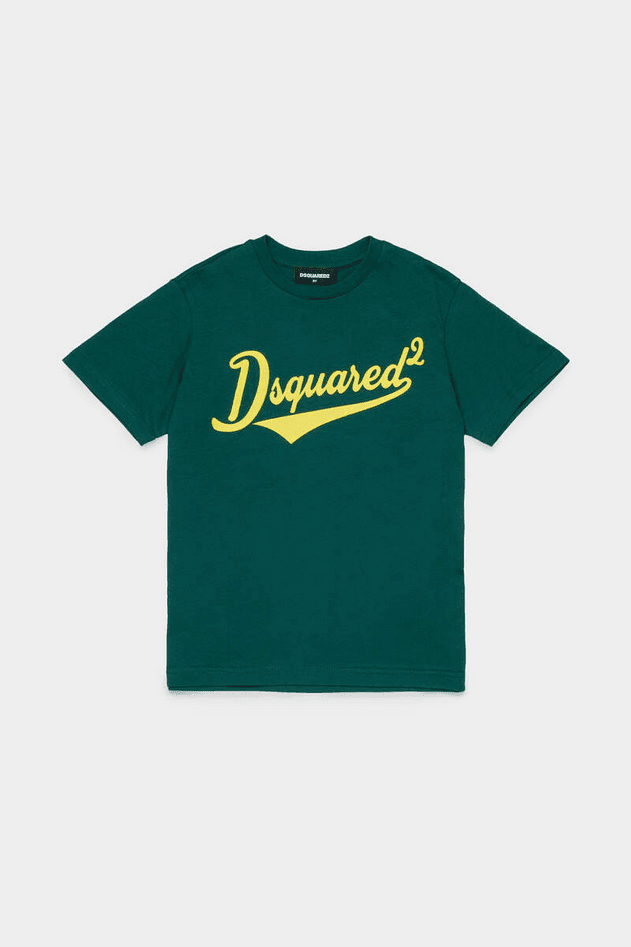 Dsquared t-shirt bambino verde