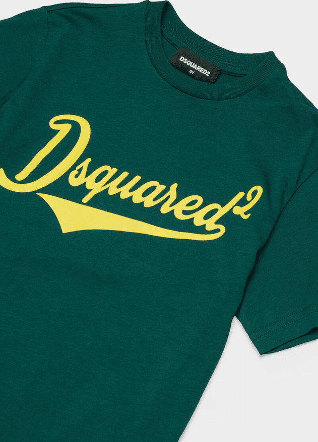 Dsquared t-shirt bambino verde - 2