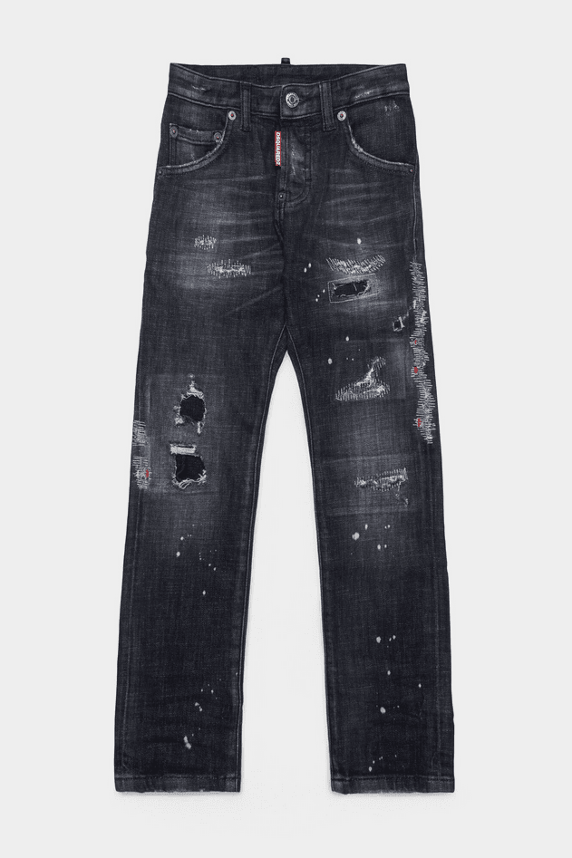 Dsquared jeans bambino denim black - 5
