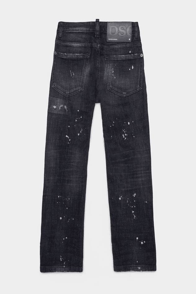 Dsquared jeans bambino denim black - 3