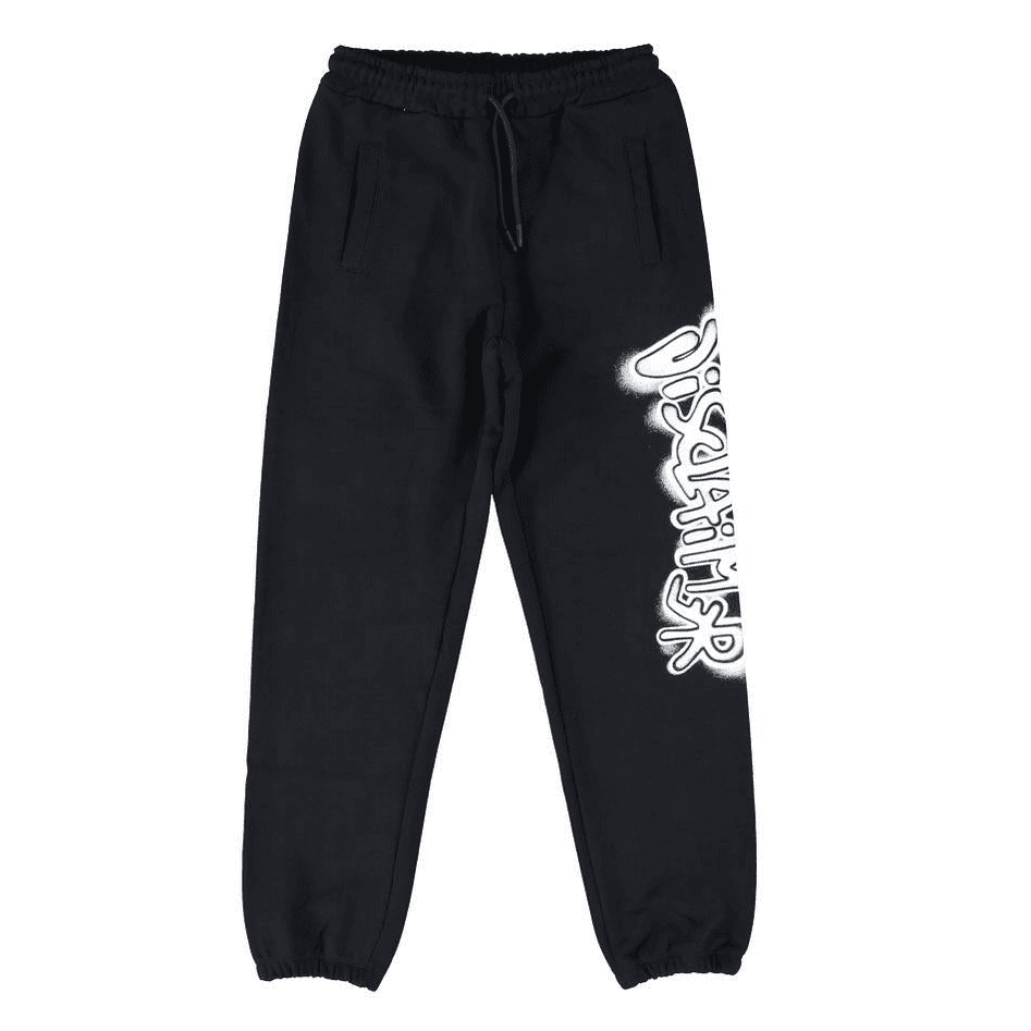 DISCLAIMER KIDS pantalone felpa bambino nero - 3