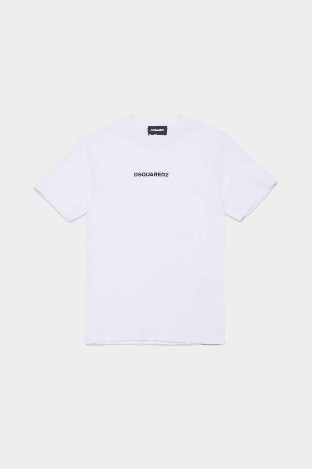 Dsquared t-shirt bambino bianco - 4