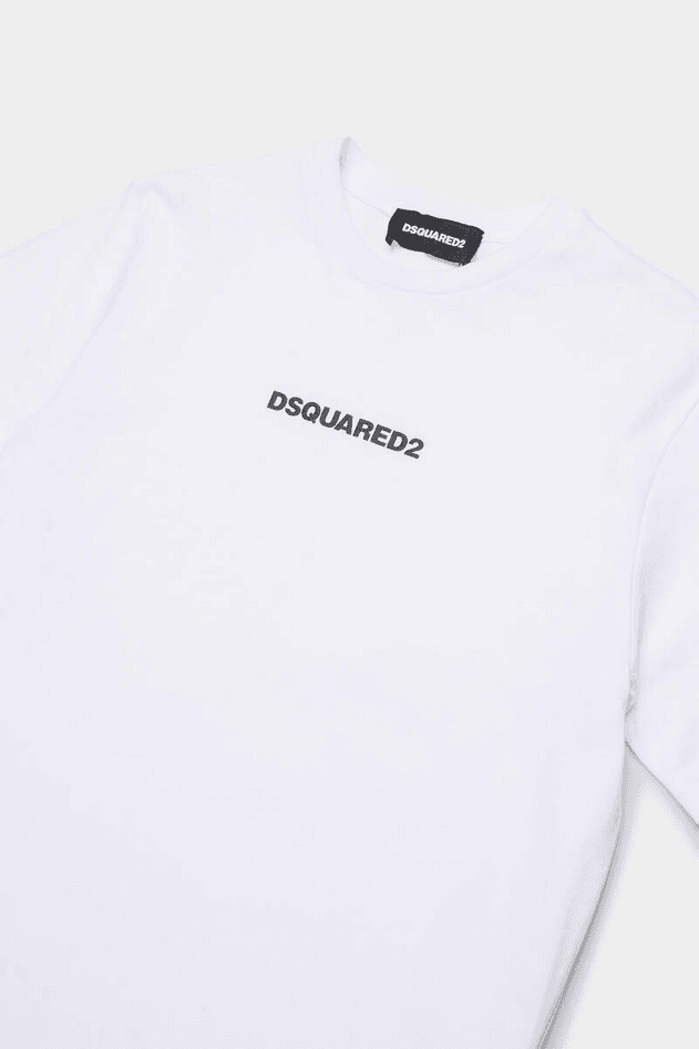 Dsquared t-shirt bambino bianco - 2