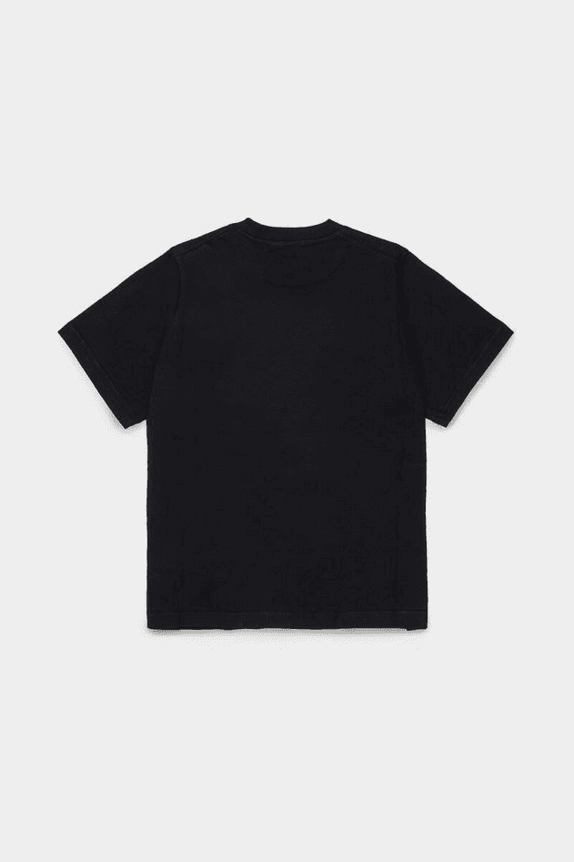 Dsquared t-shirt con foglia d'acero unisex nero - 3