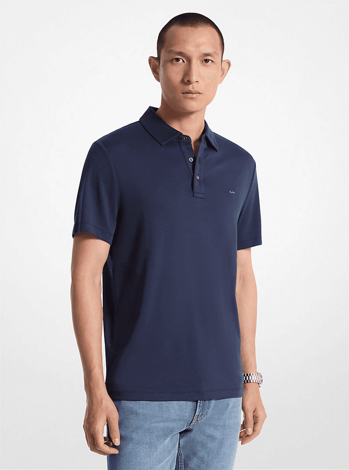 MICHAEL KORS polo uomo blu notte - 3