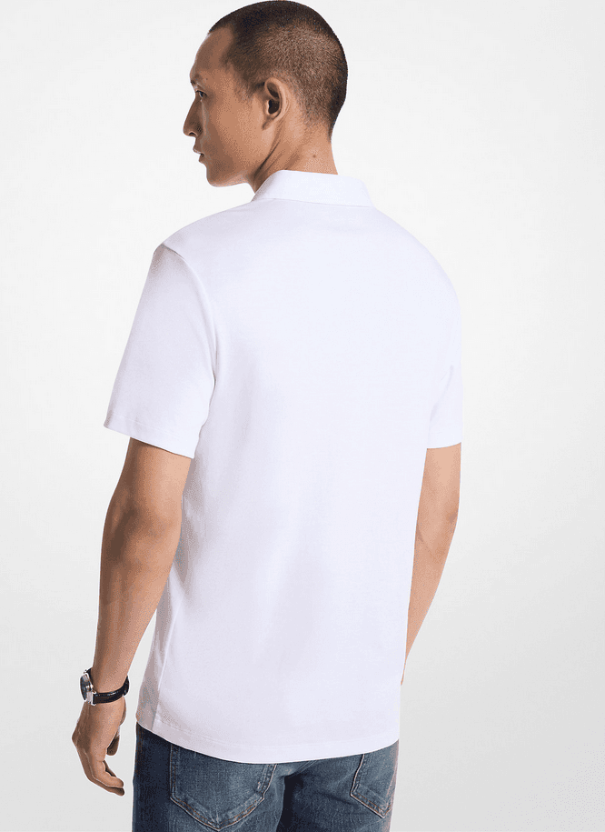 MICHAEL KORS polo uomo bianco - 2