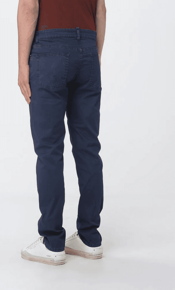 Siviglia pantalone gabardina uomo blue - 2
