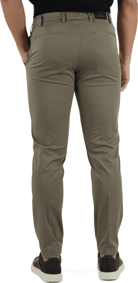 MICHAEL COAL pantalone uomo fango - 3