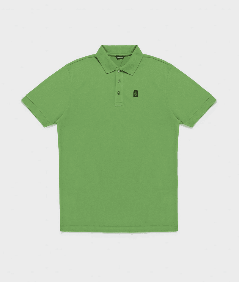 REFRIGIWEAR polo basic uomo verde - 6