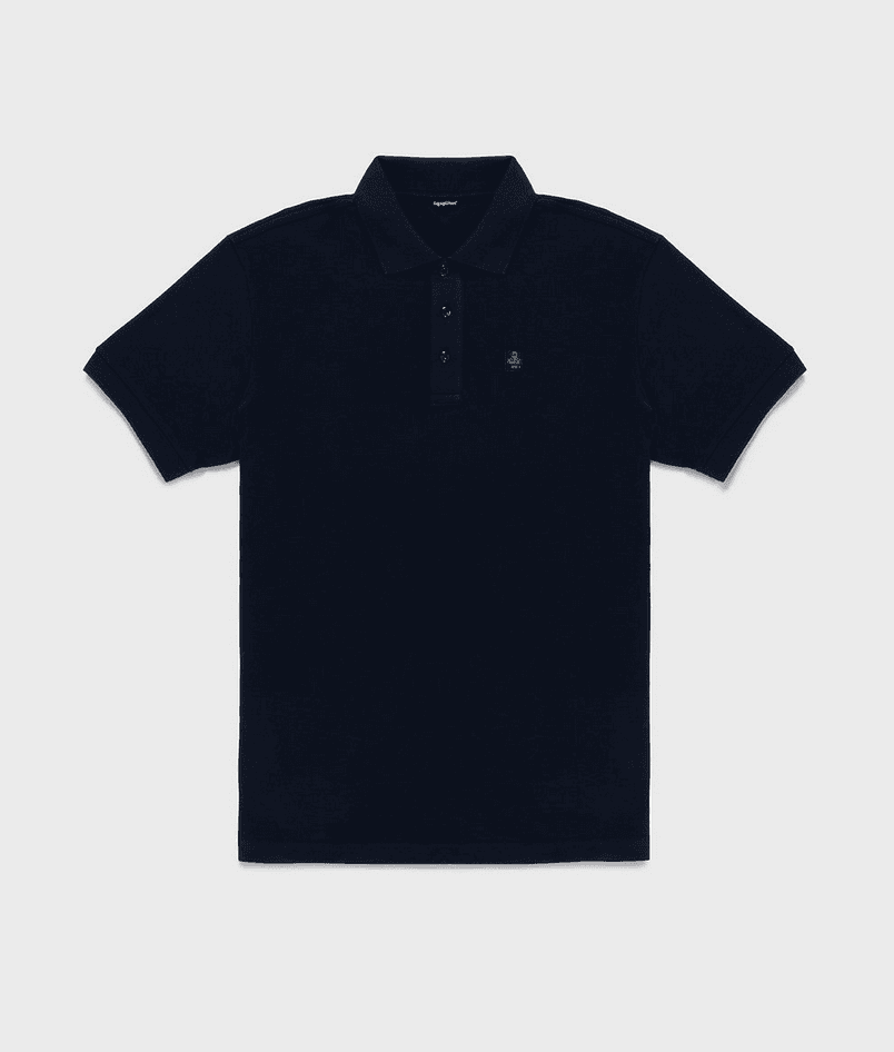 REFRIGIWEAR polo basic uomo navy blazer - 7