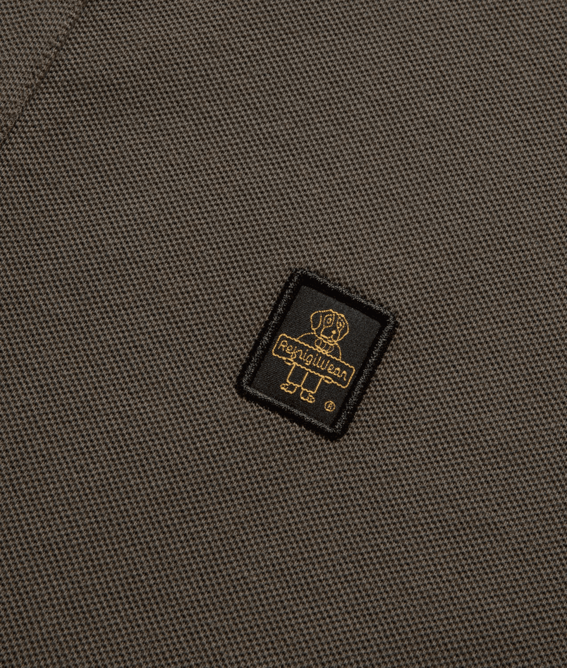 REFRIGIWEAR polo basic uomo major brown - 4