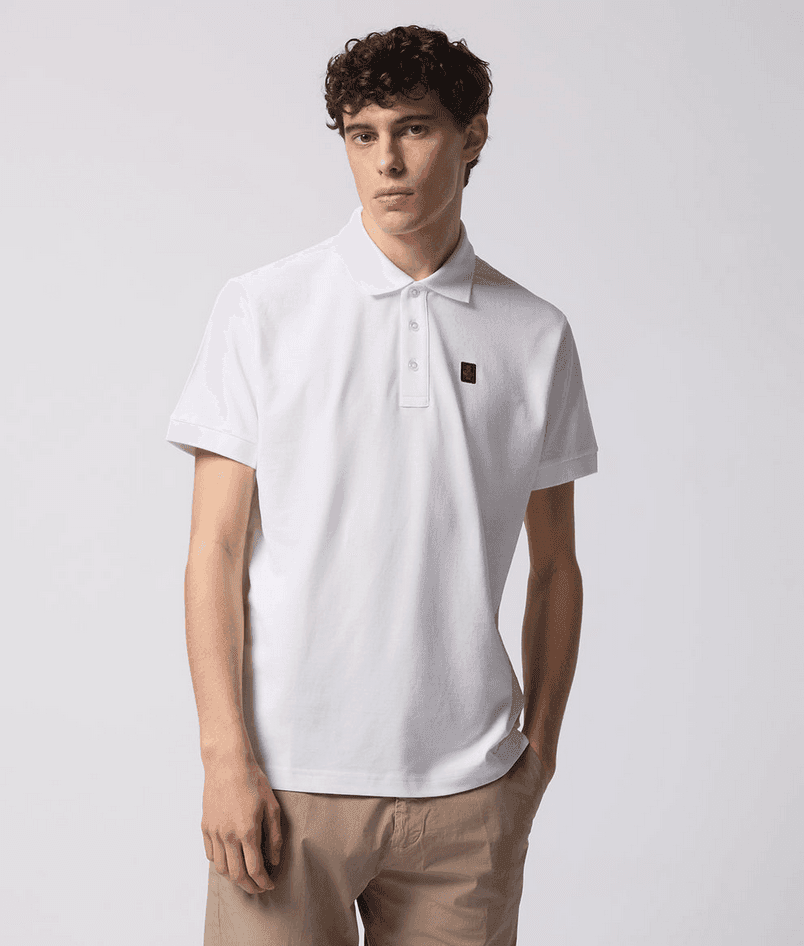 REFRIGIWEAR polo basic uomo bianco - 2